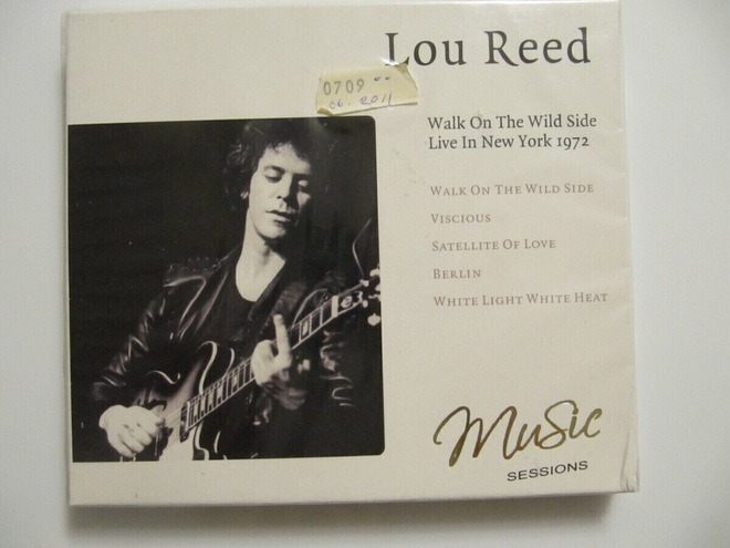 Lou Reed Walk On The Wild Side Live In New York 1972 CD UUSI