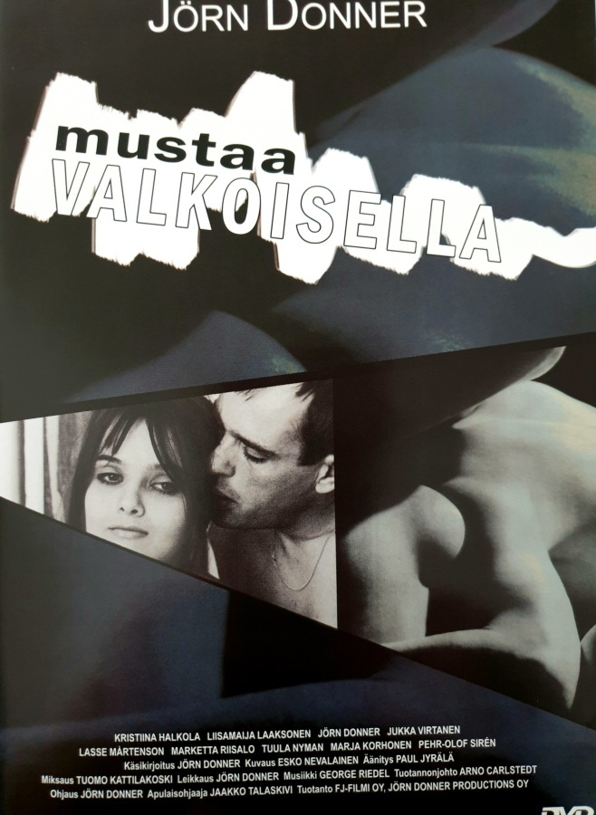 MUSTAA VALKOISELLA DVD (Jörn Donner)