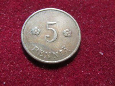 5 penniä 1928