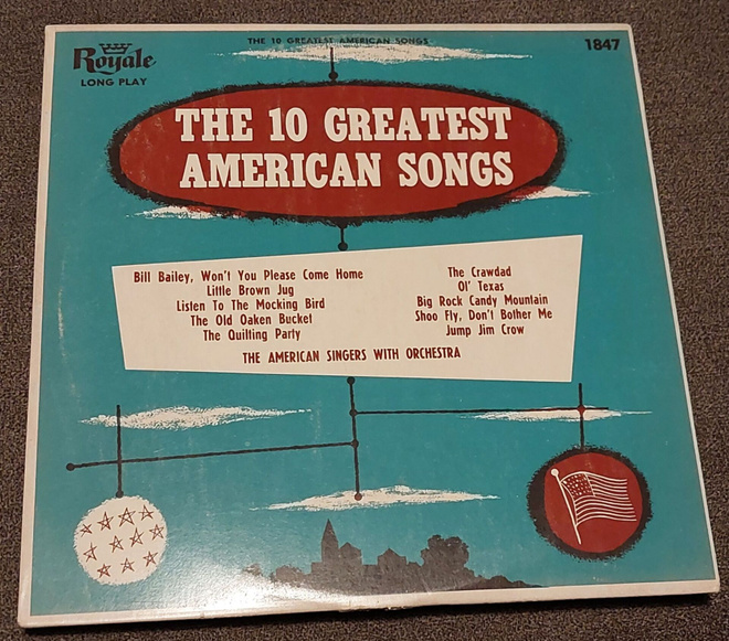 LP The 10 Greatest American Songs