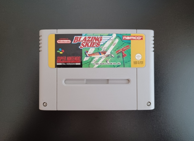 SNES: Blazing Skies (L, SCN)