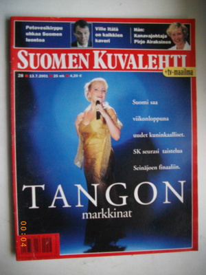 Suomen Kuvalehti Nro 28/2001 (26.11)