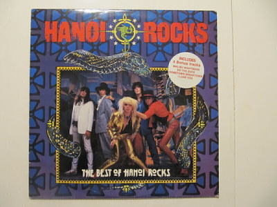 Hanoi Rocks The Best Of Hanoi Rocks LP Polarvox Oy HANOILP 3