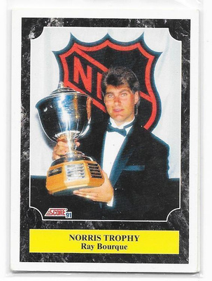 1991-92 Score American #429 Ray Bourque Boston Bruins