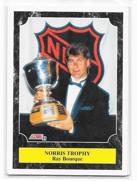 1991-92 Score American #429 Ray Bourque Boston Bruins