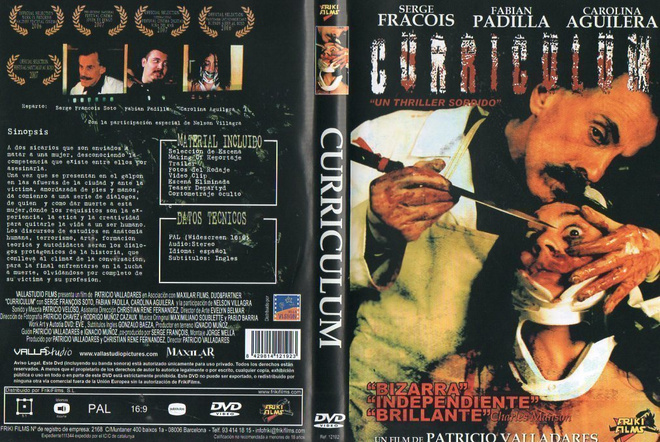 curriculum	(21 942)	k	-ulk-	DVD				2006	espanja , sub.gb.