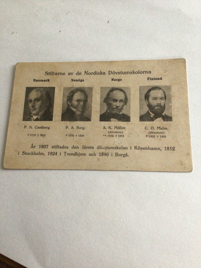 Kuuro-mykkä  koulujen perustajat1800-luvulla