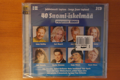 40 Suomi-iskelmää 2CD.Uusi!