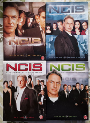 NCIS - kaudet 1 - 4 - DVD Boxit