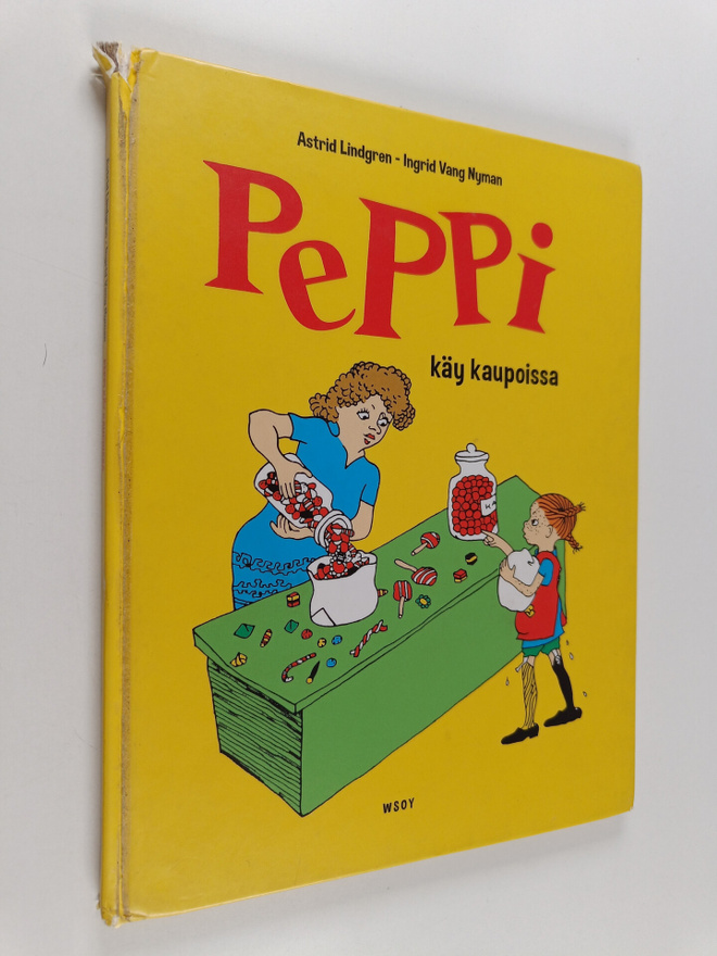 Astrid Lindgren : Peppi käy kaupoissa