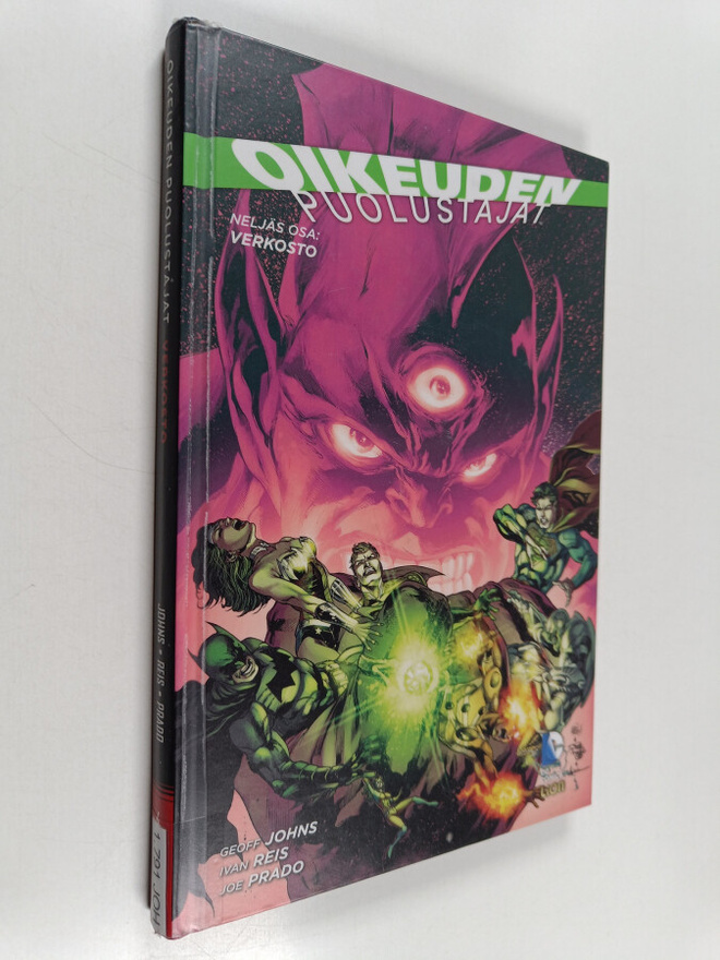 Geoff Johns : Oikeuden Puolustajat 4 : Verkosto