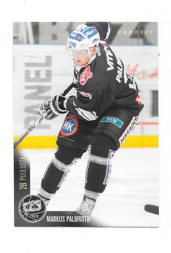 2010-11 CardSet #319 Markus Palmroth  TPS