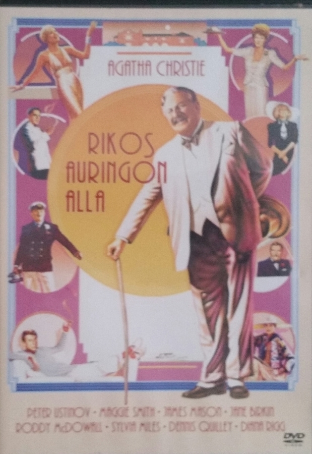 Rikos auringon alla (1982) Agatha Christie -dvd.suomikannet