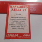 K 6 Jenkki Mestaruus sarja -72 # 56 Teuvo Korpinen KPT - pikkukuva 2
