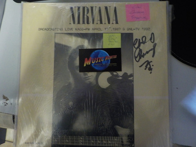 NIRVANA - BROADCASTING LIVE... UUSI LP