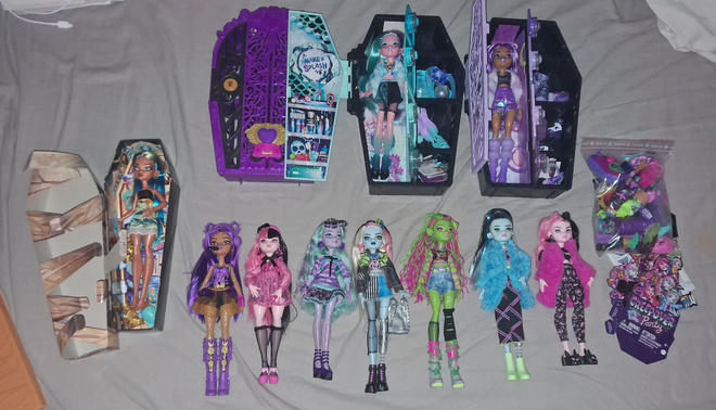 10 monster high g3 nukkea