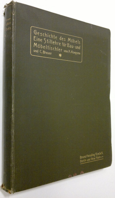 Dr. Alfred Koeppen : Geschichte des möbels unter berucksi...