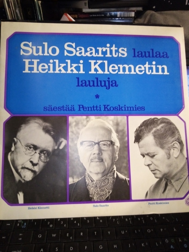 LP Sulo Saarits laulaa Heikki Klemetin lauluja