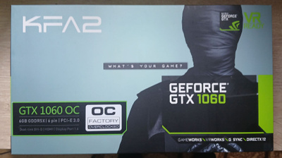 KFA2 GeForce GTX 1060 OC 6GB