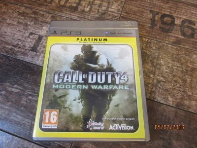 PS3 Call of Duty 4 - Modern Warfare CIB