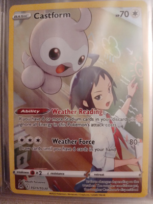 Castform TG11/TG30 - Sword & Shield Lost Origin card
