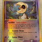 Pokémon Lunatone 8/100 Reverse Holo EX Sandstorm e-Reader - pikkukuva 1