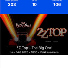 ZZ TOP 24.6.2026 kstsomolippu - pikkukuva 2
