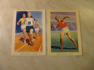 Helsingin olympialaiset 1952 70 v kortteja . V 2022.