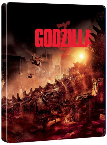 Godzilla Blu-Ray+3D steelbook (ei suomi txt)