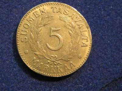 5 markkaa 1941