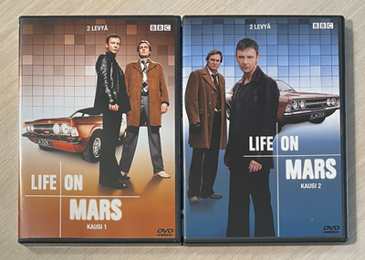 Life on Mars (2006-2007) koko palkittu sarja (4DVD)