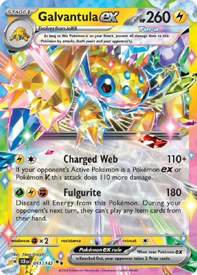 Galvantula ex 051/142 - Stellar Crown - NM/M