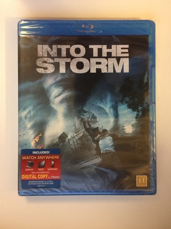 Into The Storm (Blu-ray) Sarah Wayne Callies (2014) UUSI