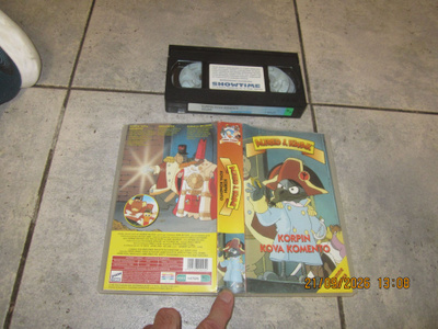 VHS Alfred J Kwak Korpin kova komento (Big Box) Showtime