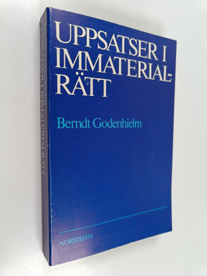 Berndt Godenhielm : Uppsatser i immaterialrätt