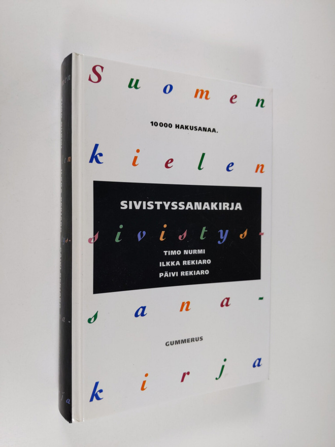 Timo Nurmi : Suomen kielen sivistyssanakirja