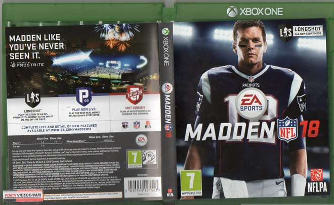 Madden Nfl 18	(57 880)	k2		XBOXONE					am. jalkapallo