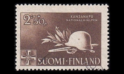 275 o Kansanapu 2mk+50p (1943)