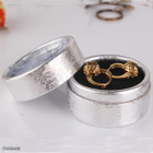 344 .. 24k Kulta Black Diamond Crystal .. Korvakorut - pikkukuva 4