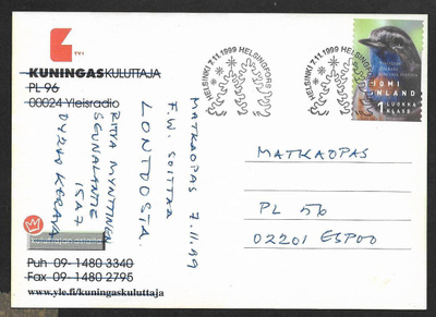 Helsinki - Joulu 7.11.1999
