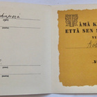 VANHA Kortti Taittokortti Yhtyneet Kuvalehdet 1940 - pikkukuva 2