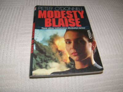 Peter O'Donnell Modesty Blaise -nid