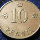 10 penniä 1921 - pikkukuva 1
