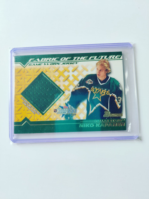 Niko Kapanen 02-03 Bowman Fabric of the Future Jersey