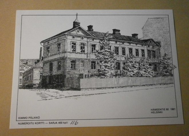 Kimmo Pälikkö: Helsinki, Hämeentie 60, 1981 (nro 116/400)