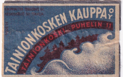 Tainionkoski, Tainiokosken Kauppa Oy   s6/1