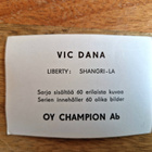 Champion Pop purkkakuva. Vic Dana - pikkukuva 2