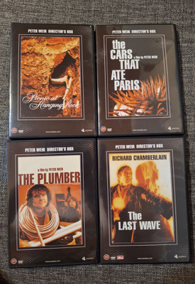 Peter Weir Director's Box. 4 DVD elokuvaa.