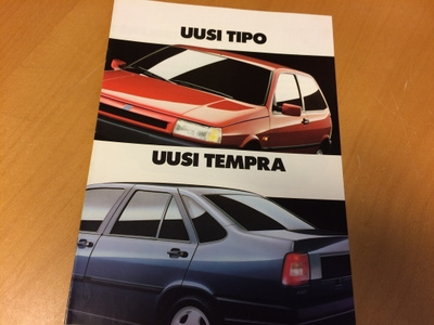 Myyntiesite - Fiat Tipo ja uusi Tempra