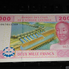 Congo Kongo 2000 francs 2002 P108T UNC - pikkukuva 1